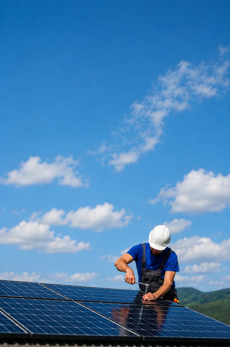 Rooftop solar panel installation for homes by Rayora Solar Energy in Malappuram
