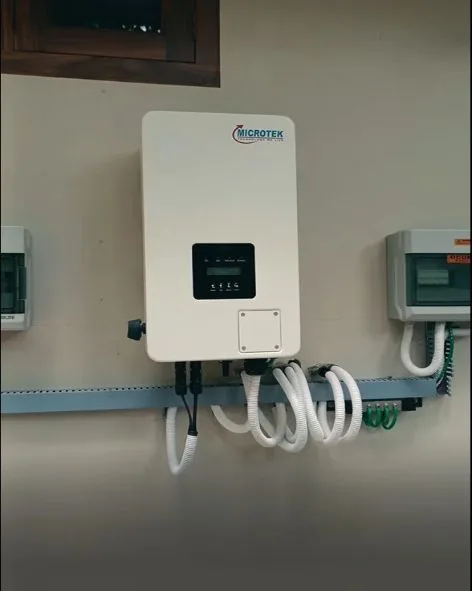 Solar inverter installation