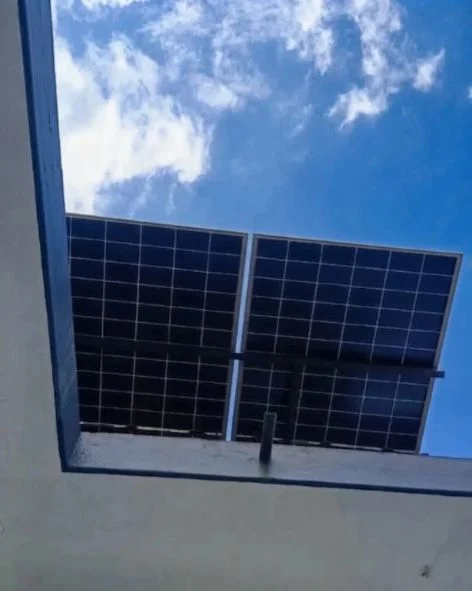 Completed solar panel installation 5