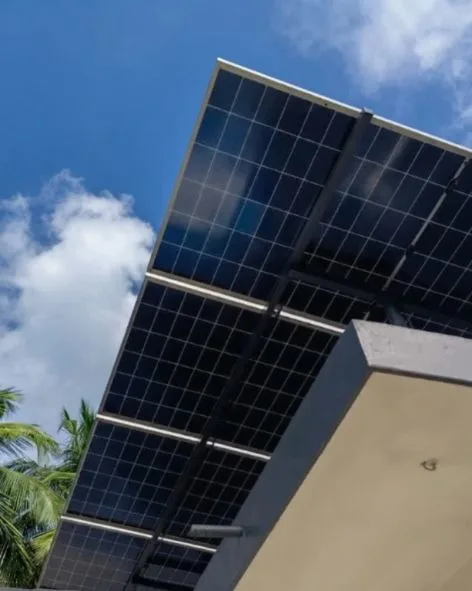 Completed solar panel installation 3