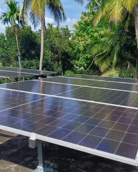 Completed solar panel installation 2